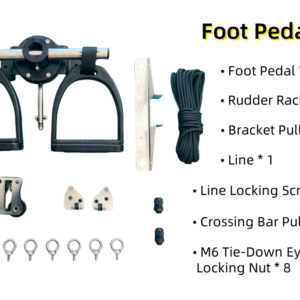 Rudder Foot-Pedal-Controlled Kit